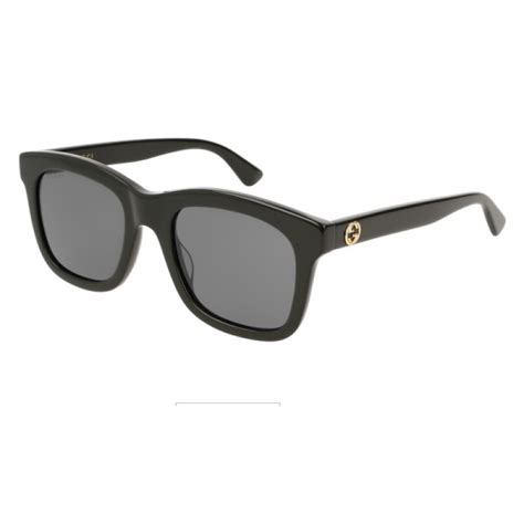 gucci gg0326s acetate shiny black|Gucci GG0326S Sunglasses .